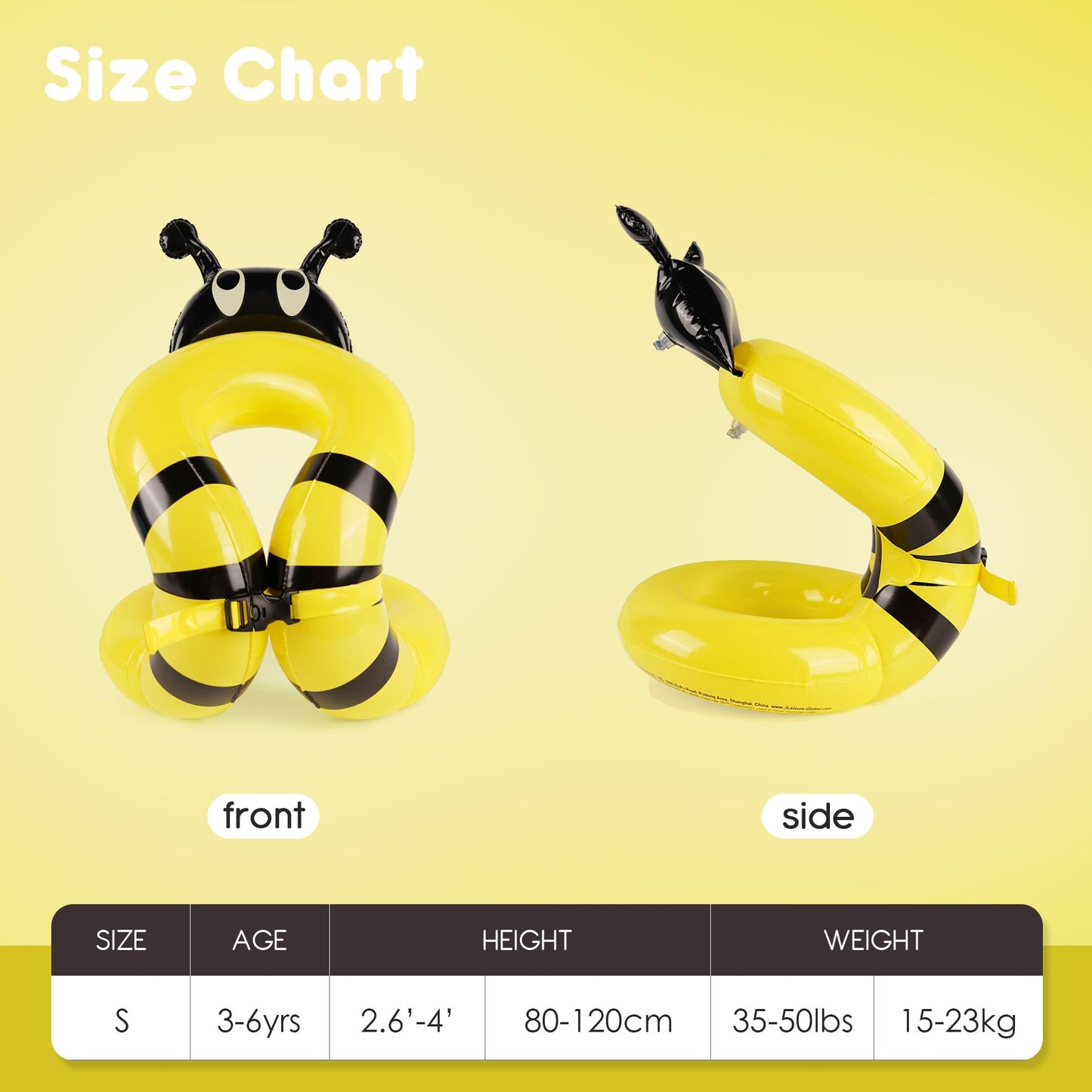 Kids Swim Vest, 33-50 Lbs