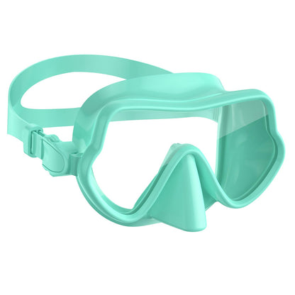 Gafas de natación de silicona con protector nasal