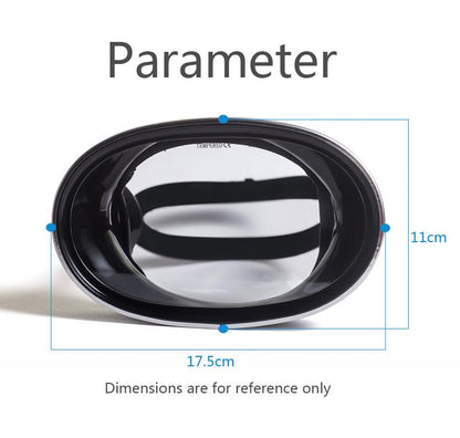 Diving Mask with Tempered Glass Lens