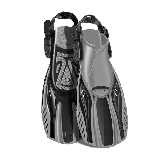 Swim Fins Open Heel Travel Size