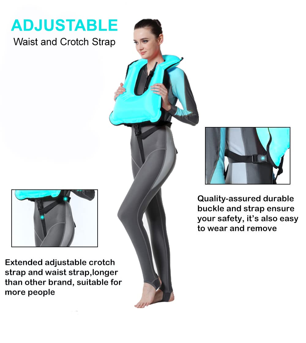 Vest Portable Snorkeling Jackets for Diving