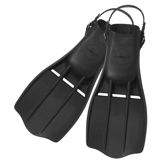 Marine Rubber Fins Adjustable Heel Straps