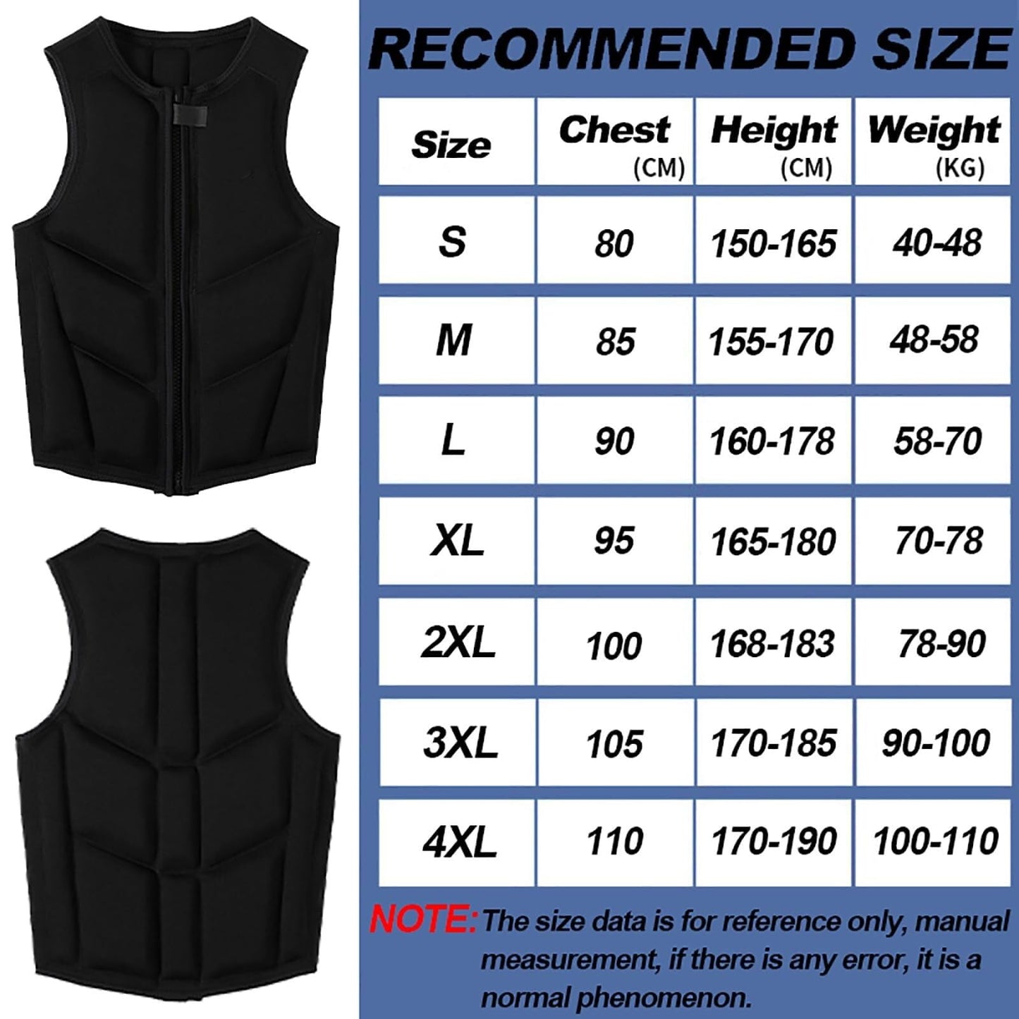 Adult Boating Swim Vest, 3XL