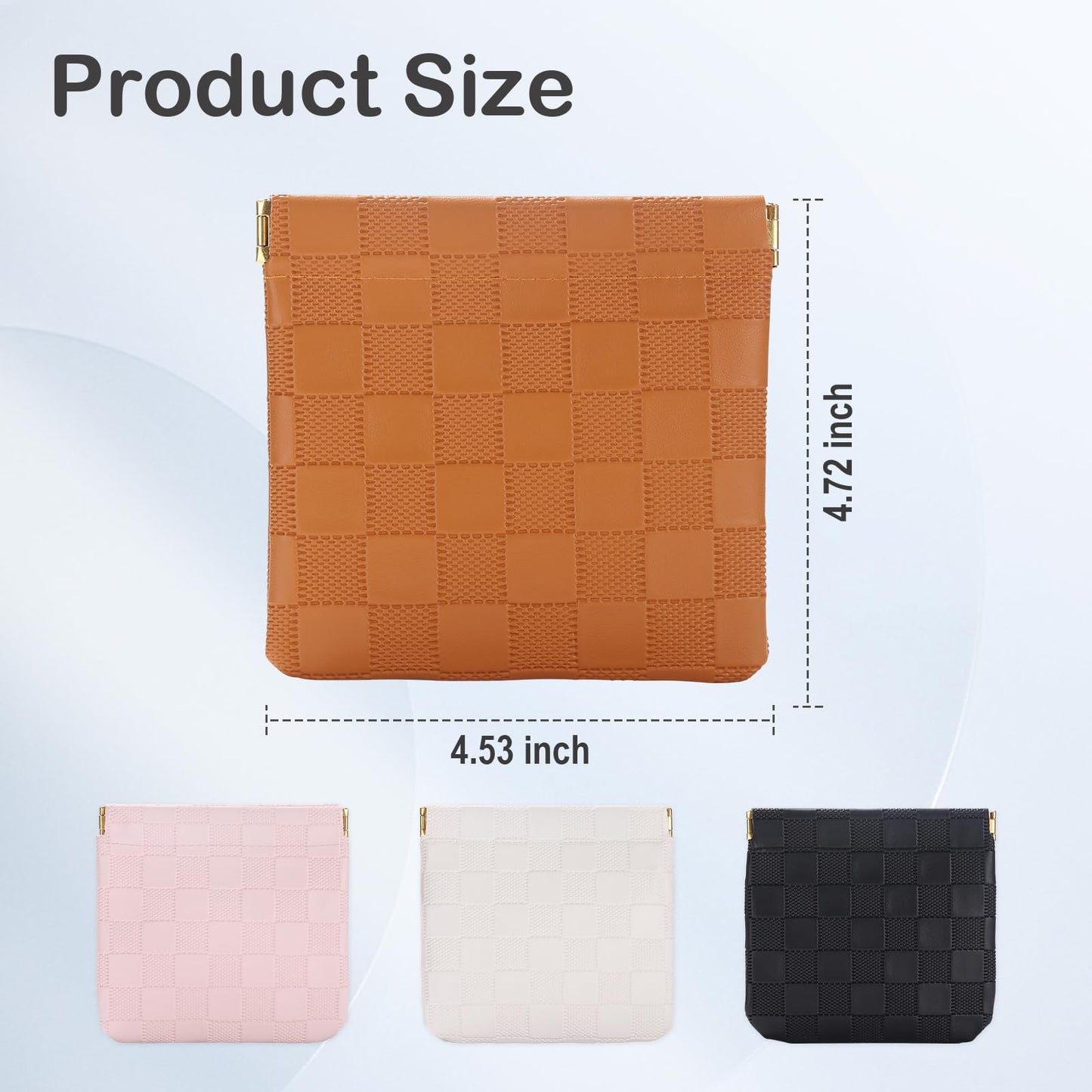 2PCS Small Makeup Bag for Purse