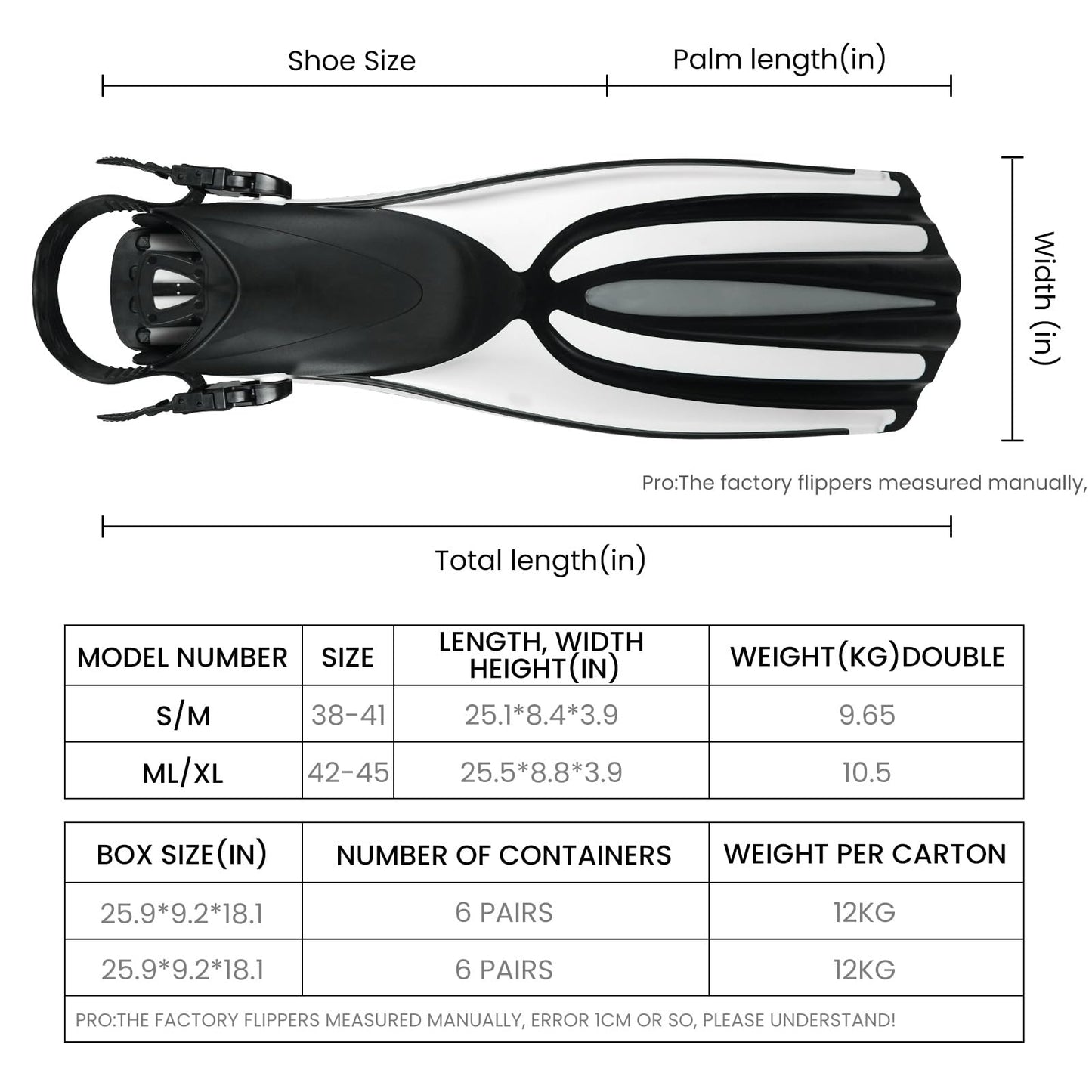 Diving Fins Long Silicone Flippers